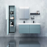 Badezimmer blau